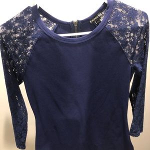 3/4 sleeve Lace Blouse